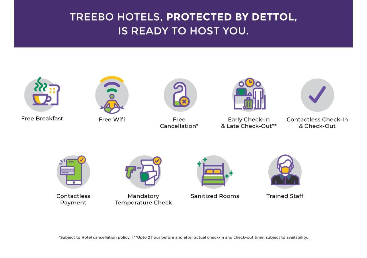 Treebo Trend Wedding Bells Kanpur Exterior foto